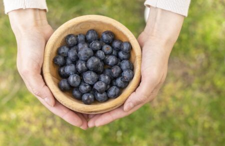 top-view-woman-holding-bowl-with-blueberries-min Epigenética I+D